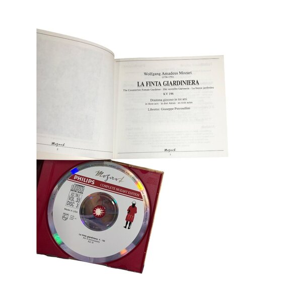 Mozart La Finta Giardiniera Complete Mozart Ed CD Set Vol. 33 By Philips - Picture 10 of 11